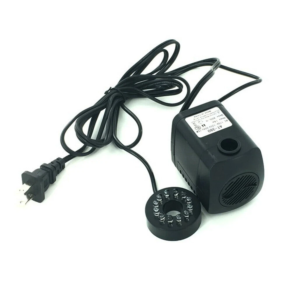 

Submersible Water Pump with 12 LED Lights for Fountain Pool Garden Pond Promotion