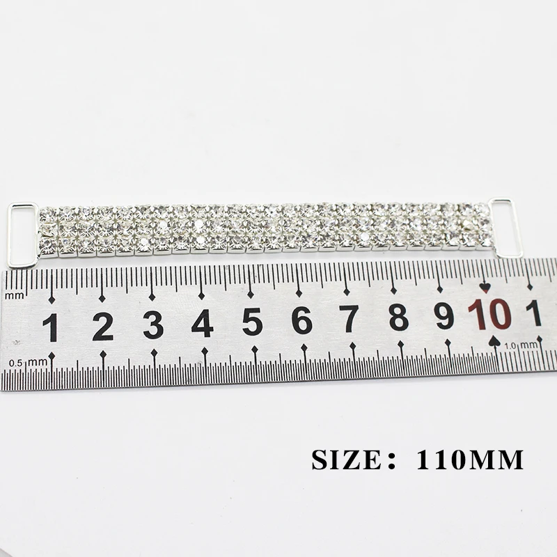 Аксессуары для бюстгальтера 2 шт. мм блестящие украшения купальников цепочка со