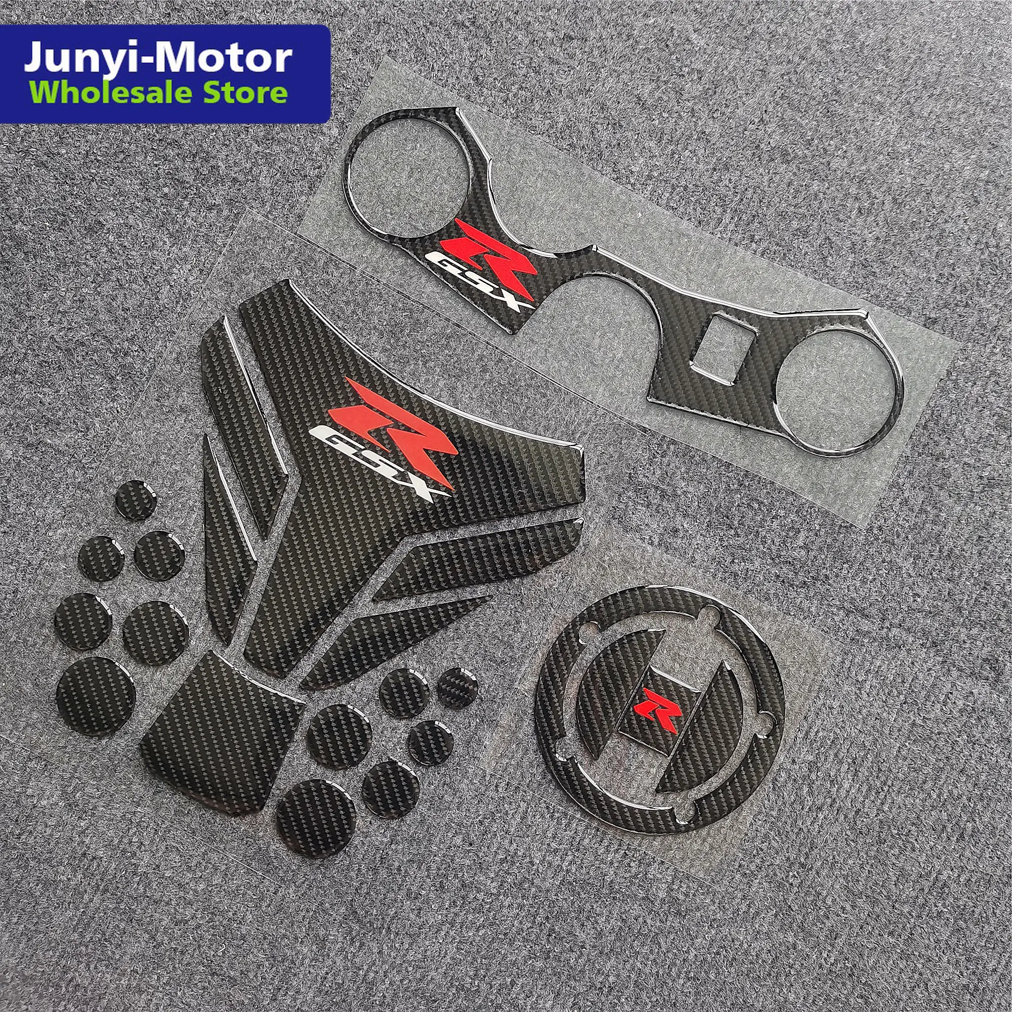 Наклейки для Suzuki GSXR1000 2007-2008 GSXR750 600 2006-2017 s Наклейка на крышку резервуара тройное