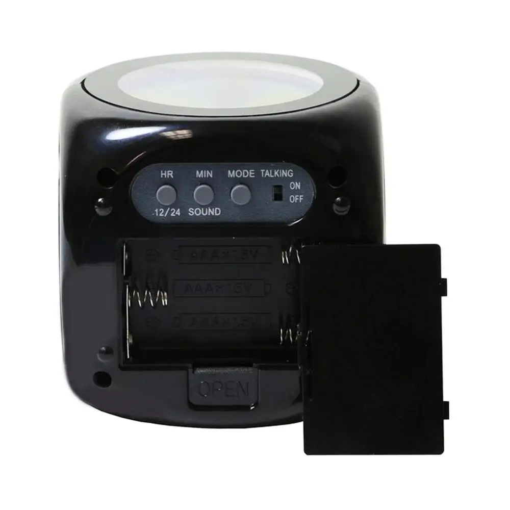 

2020 New LCD Projection Voice Talking alarm clock backlight Electronic Digital Projector Watch desk Temperature display