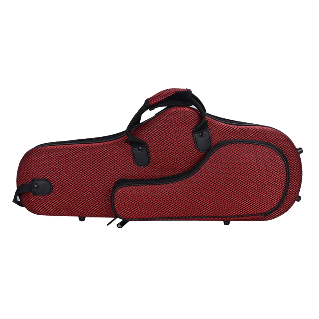 Red Oxford Fabric Саксофон чехол для переноски сумка с плечевым ремнем инструмент аксессуар - Цвет: Red Oxford Fabric