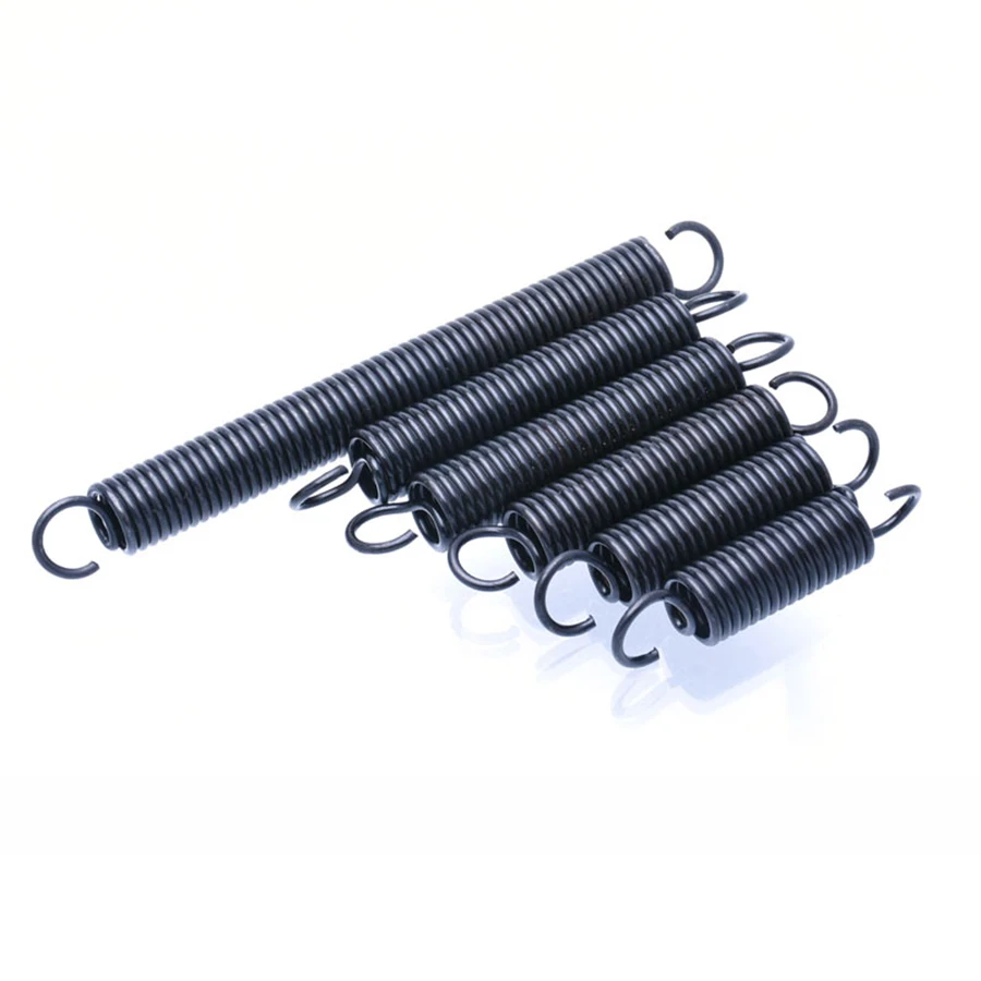 

5Pcs Tension Spring With Hooks Wire Diameter 1mm Small Extension Spring Steel Outer Diameter 6-12mm Length 20-60mm