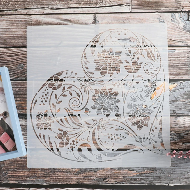 30*30 см Размеры для рукоделия с кружевом детские носки Мандала трафареты краски по