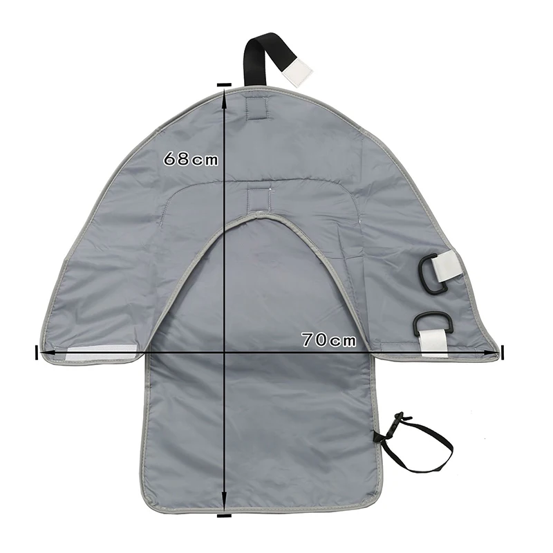 Водонепроницаемый портативный пеленки младенца пеленания коврик для