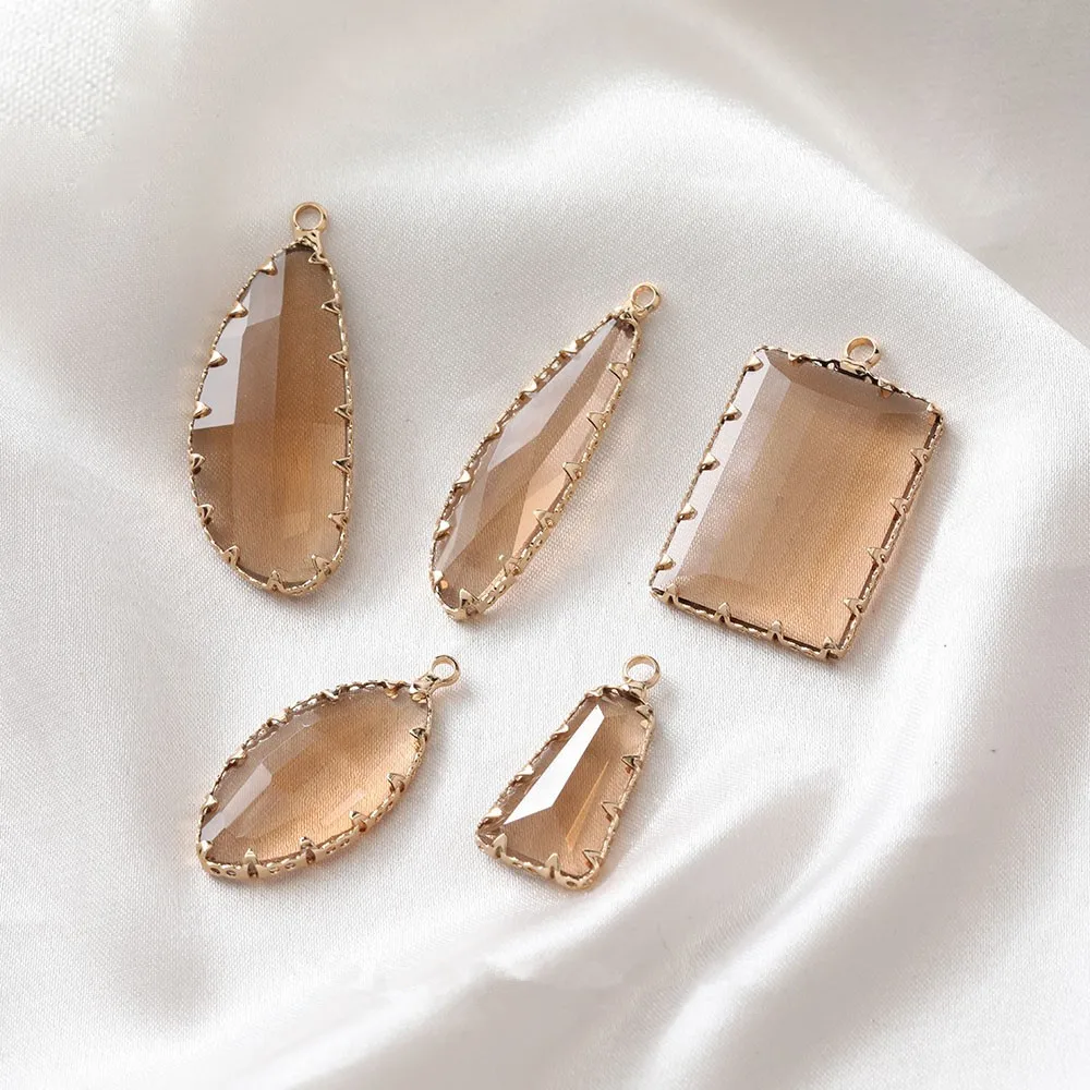 Минимальный заказ 20 шт./лот стеклянный сердечник Геометрия неправильные