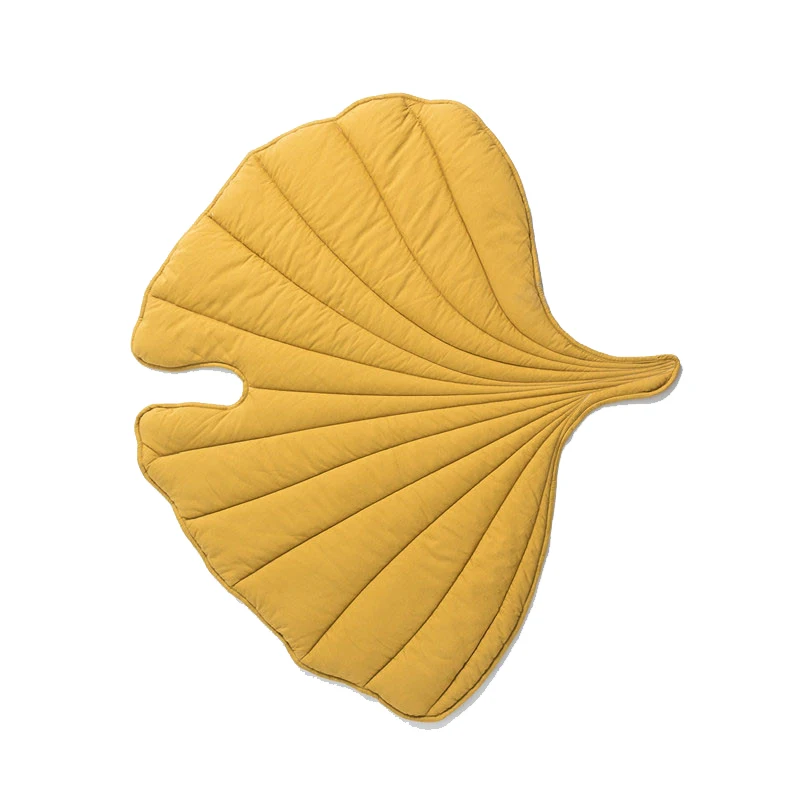 

New Blanket Cotton Leaf Shape Carpet Blankets Sofa Cover Multifunctional blanket Picnic Mat for Children adult Soft Quilt Rug