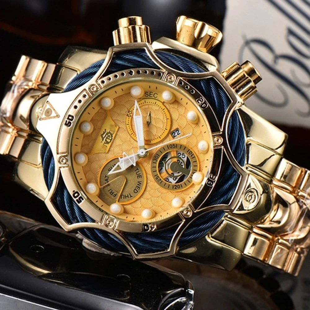 

New Arrival Invincible Hot Men Quartz Wristwatch Waterproof Luminou Undefeated Luxury Watch Invicto Reloj De Hombre Dropshipping