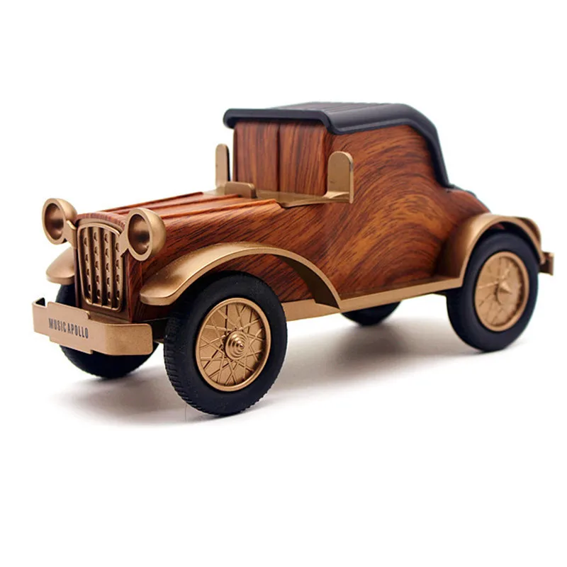 Ретро винтажный автомобильный мультяшный динамик с Bluetooth сабвуфером мини