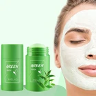 Корейский Экстракт зеленого чая MaskStick, глубокое очищение, увлажнение, Осветление кожи, удаление черных точек, лечение акне