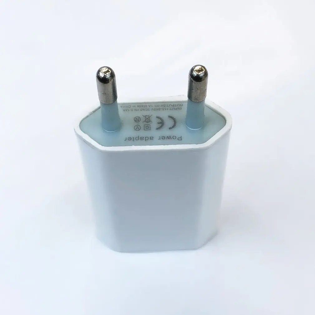 USB настенное зарядное устройство адаптер 5 в 1A один порт быстрое гнездо куб для