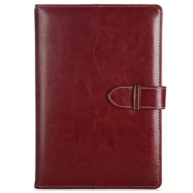 Офисная кожаная записная книжка B5 ежедневник блокнот А5 винтажный бизнес обложка