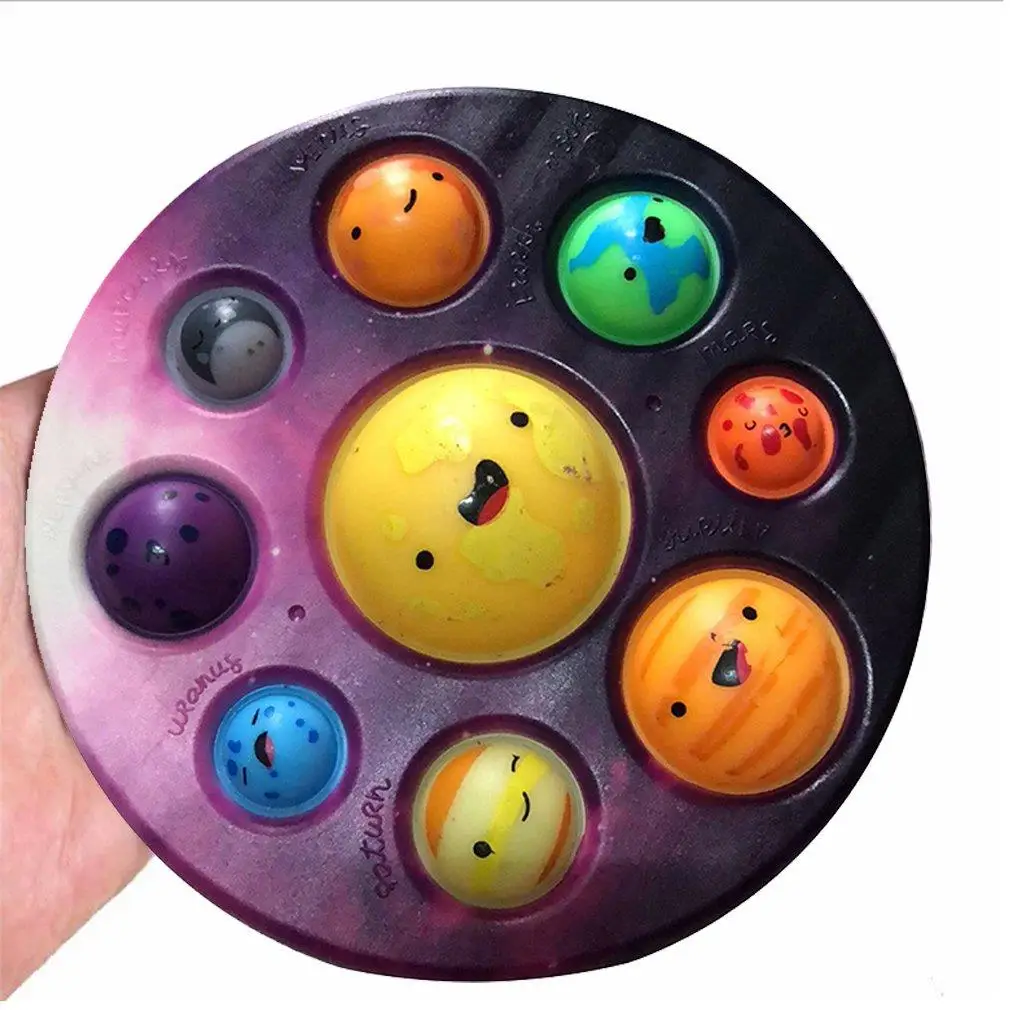 

Simple Dimple Fidget Sensory Toy Cute Stress Relief Antistress Board Autism Anxiety Fidget Toy For Kids