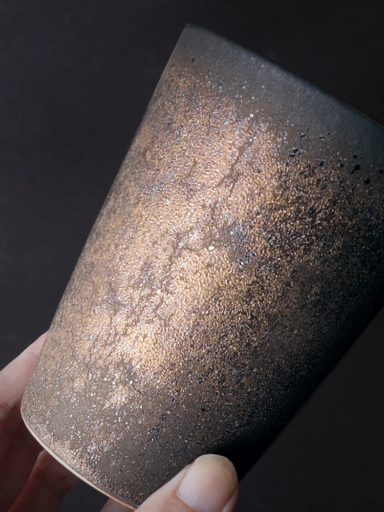 Черная Роскошная кружка с животными керамический чай подарки для путешествий