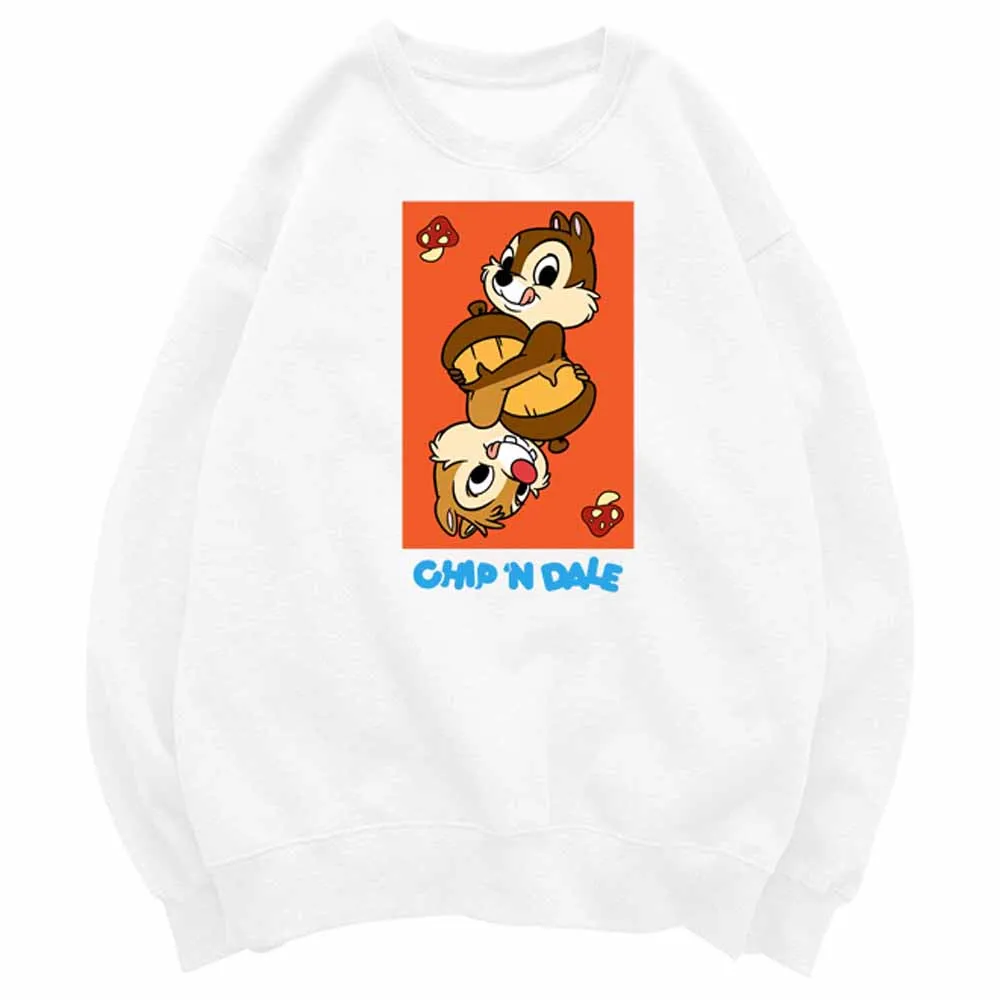 Женский свитшот с длинным рукавом круглым вырезом|Женские толстовки и свитшоты| |