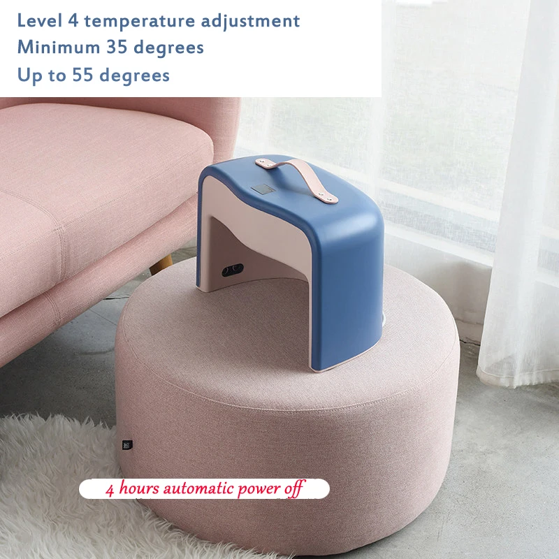 Electric Warm Heated Foot Heating Pad Warmer Heat 4 level Heat Settings foot care Warmer Cushion Thermal Foot Warmer Old man