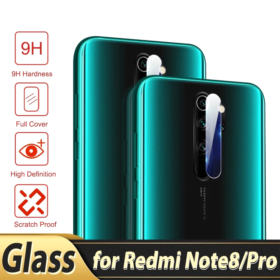 Адаптер 2-в-1 для стеклянного объектива камеры для xiaomi redmi 8t защитное стекло на xiomi redmi note 8 pro note 8pro note8 note8t лист безопасности пленка