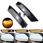 1 пара индикаторов боковых крыльев зеркала заднего вида мигающий светодиодный динамический сигнал поворота светильник Ford Focus 2 3 Mk2 Mk3 Mondeo Mk4