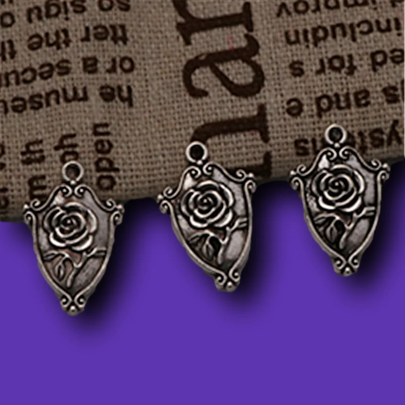 10 шт. подвеска в виде Розы 23 х16 мм | Украшения и аксессуары