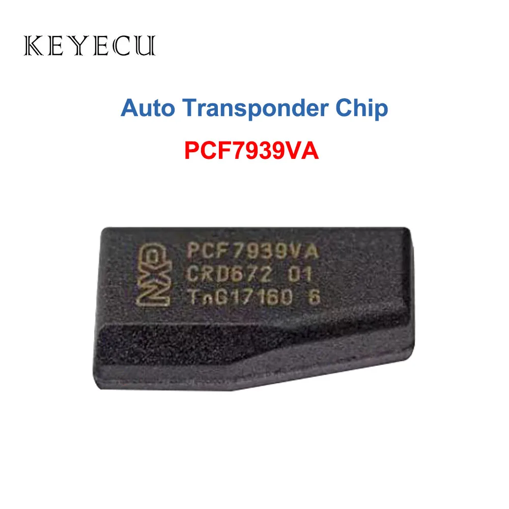 

Keyecu Blank PCF7939VA Carbon Chip Auto Car Key Immbolizer Transponder Chip
