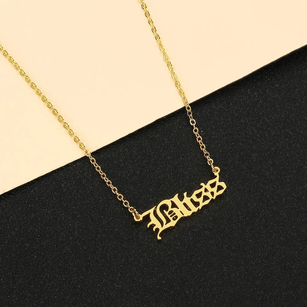 Чандлер Блисс колье ожерелья и кулоны для женщин винтажный Шарм Золотой чокер 2020