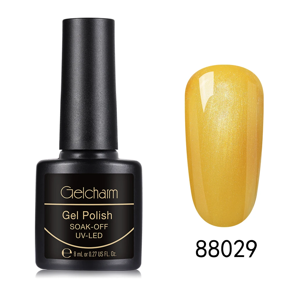 88029 Gelcharm 8 мл сменная серия Гель-лак для ногтей УФ светодиодный отмачиваемый лак для ногтей Блеск для ногтей салон маникюрный лак - Цвет: 88029