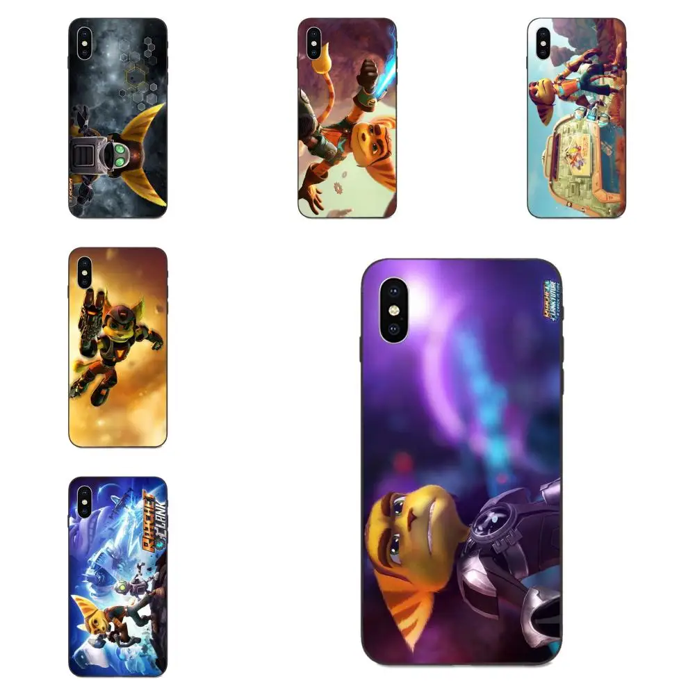 Ratchet & Clank для Galaxy A3 A5 A6 A6s A7 A8 A9 A10 A20E A30 A40 A50 A60 A70 A80 A90 плюс 2018 мягкий Стильный чехол| |