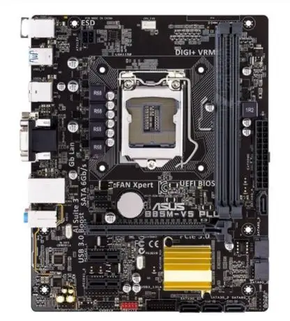 

original Asus B85M-V5 PLUS Desktop Motherboard B85 Socket LGA 1150 i7 i5 i3 DDR3 16G SATA3 Micro-ATX