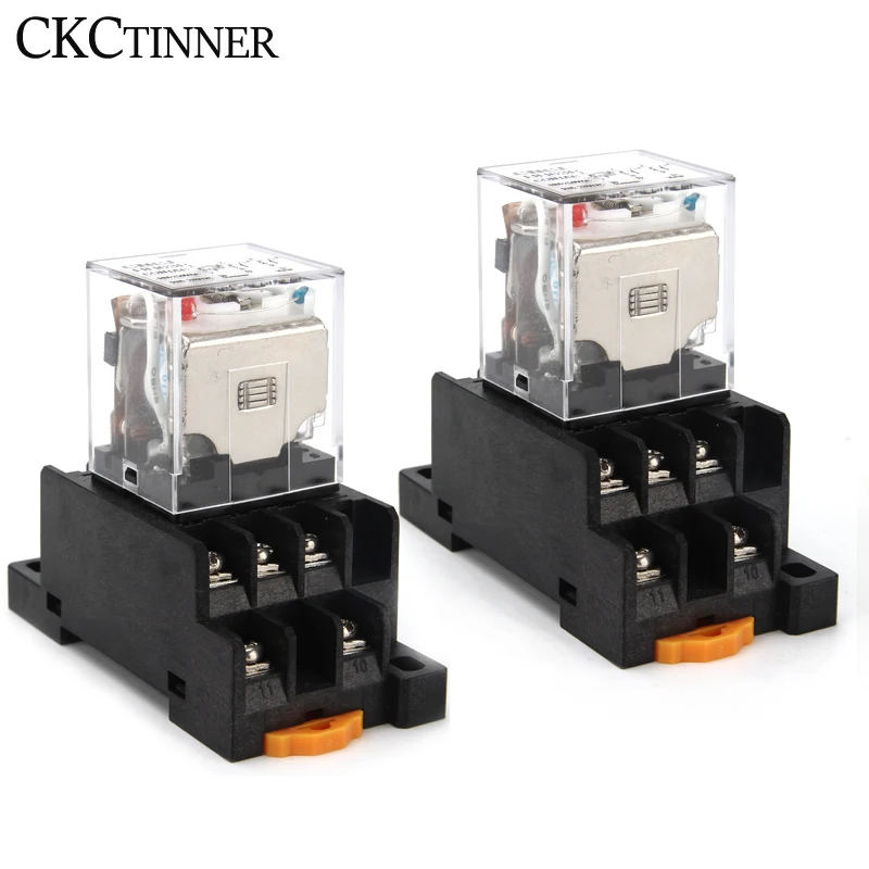 Промежуточное реле HH63P LY3NJ 10 А микро маленькое электромагнитное 12 В 24 переменного
