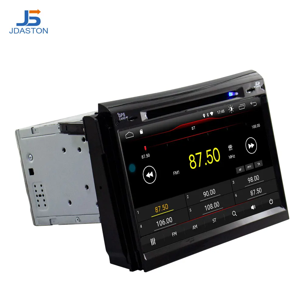 JDASTON 7 дюймов Android 10 0 Автомобильный DVD плеер для Toyota Harrier 2013-2017 2 Din автомобильное