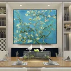 Картина маслом Ван Гога, абстрактный пейзаж, холст, картина маслом, плакаты и принты для украшения стен дома
