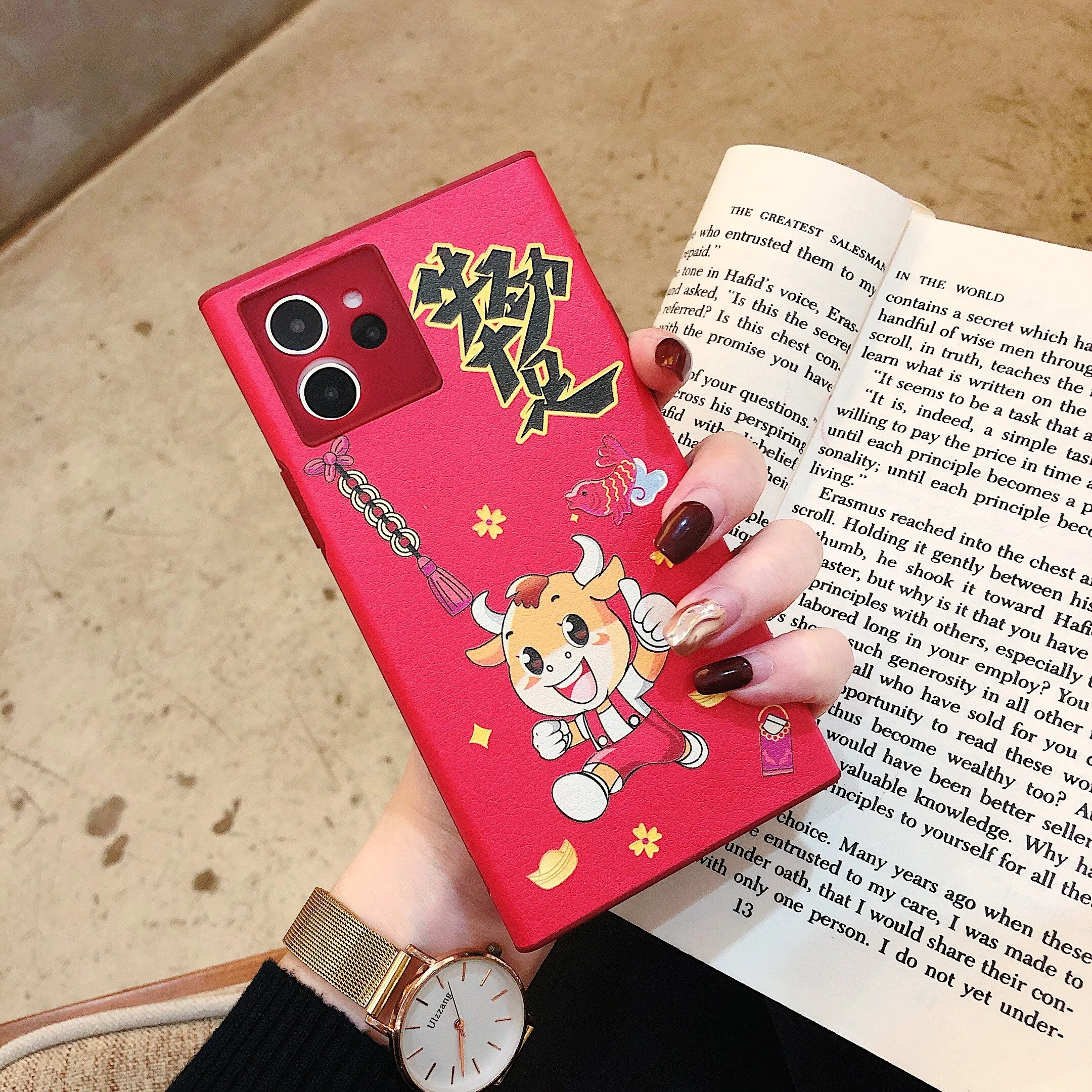 

The lattice pattern unicorn dreamy pattern is suitable for iPhone 11 and iPhone 12 series mobile phone cases