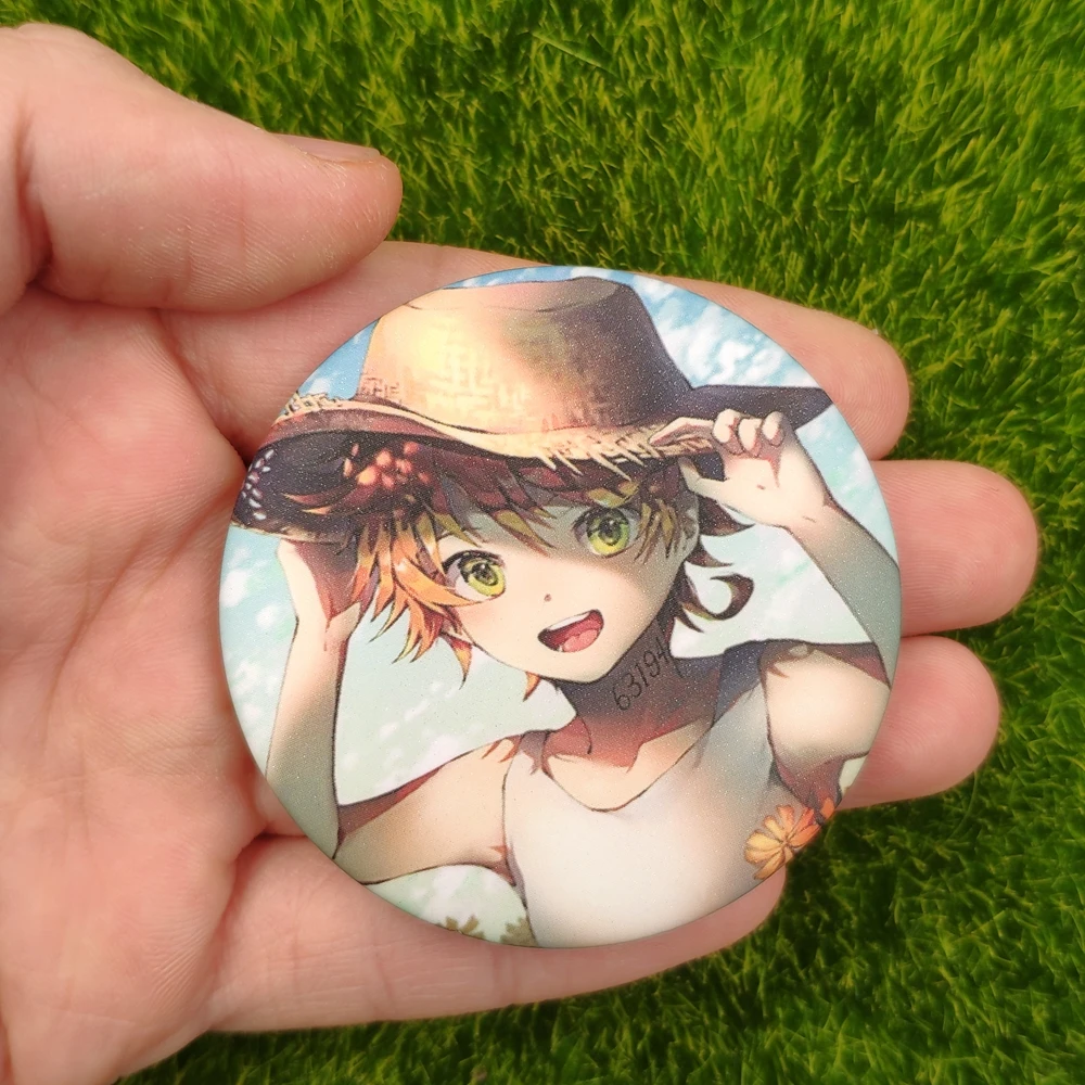 Милая модная брошь в японском стиле аниме обещанный Невер косплей значок рюкзаки