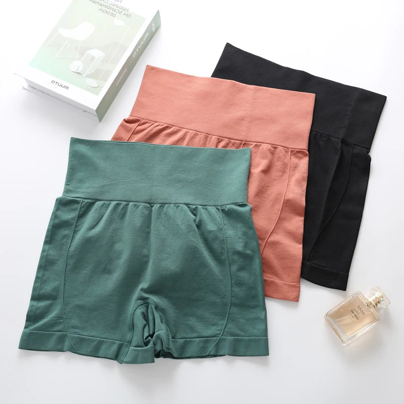 

Female Seamless Gym Leggings Women's Yoga Cycling Sports Running High Waist Push-Up Tummy Control Tights Booty Short Pants