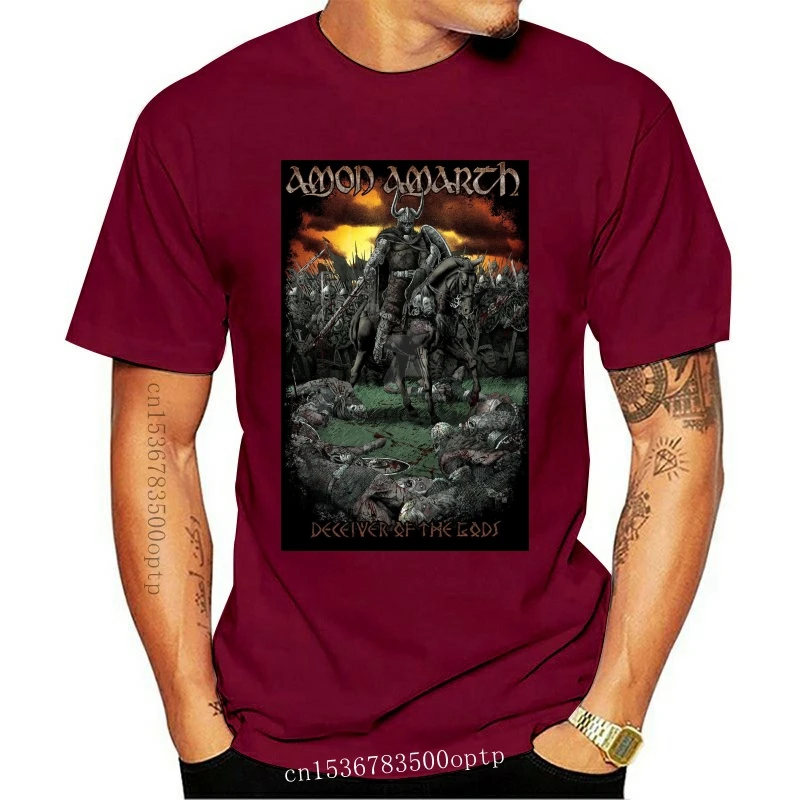 

Amon Amarth Deceiver Of The Gods Music T-Shirt, Black, 100% cotton, New. S, M