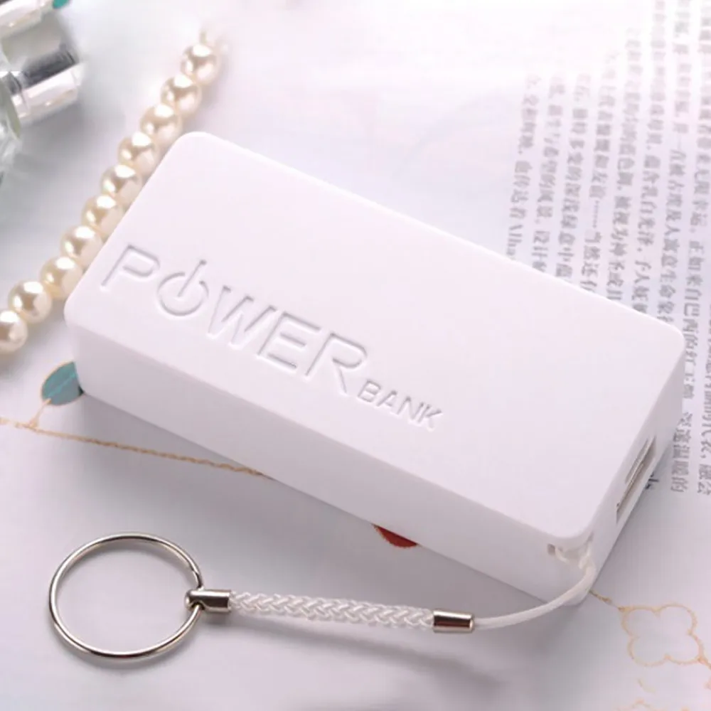 5600 мАч 2x18650 USB внешний аккумулятор зарядное устройство чехол DIY Box для iPhone