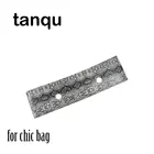 Отделка из кожи tanqu для украшения сумки Obag OChic из искусственной кожи с зернистой змеиной кожей ПУ со змеиной текстурой