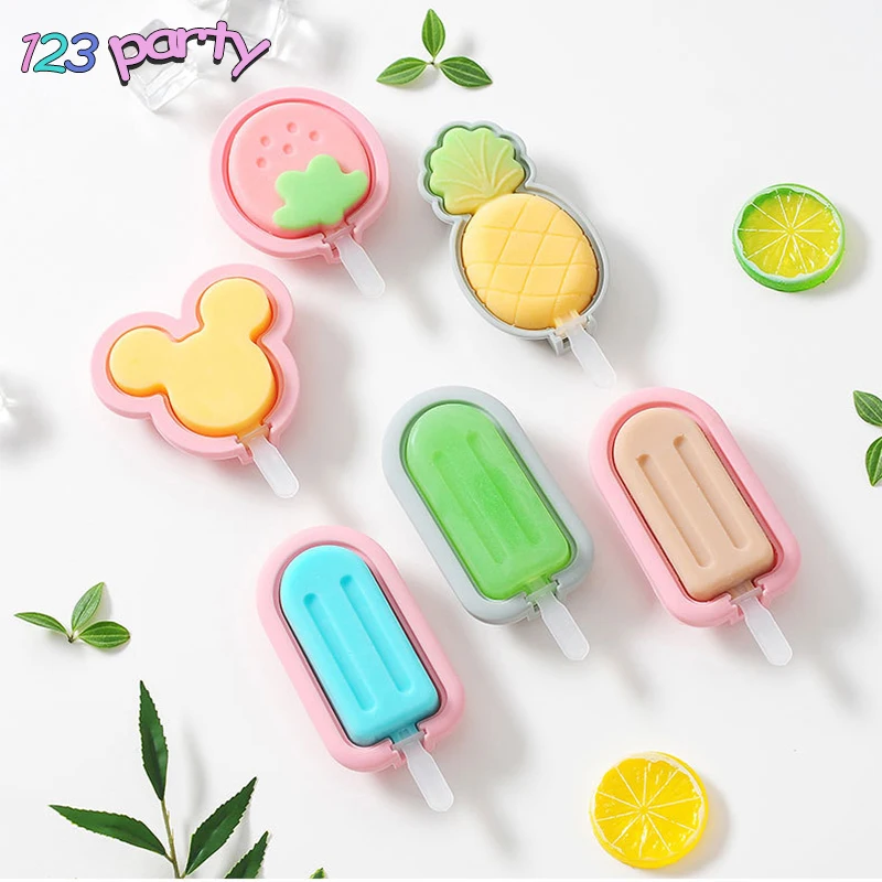1 шт. силиконовые формы для Фруктового мороженого вечерние украшения Детские