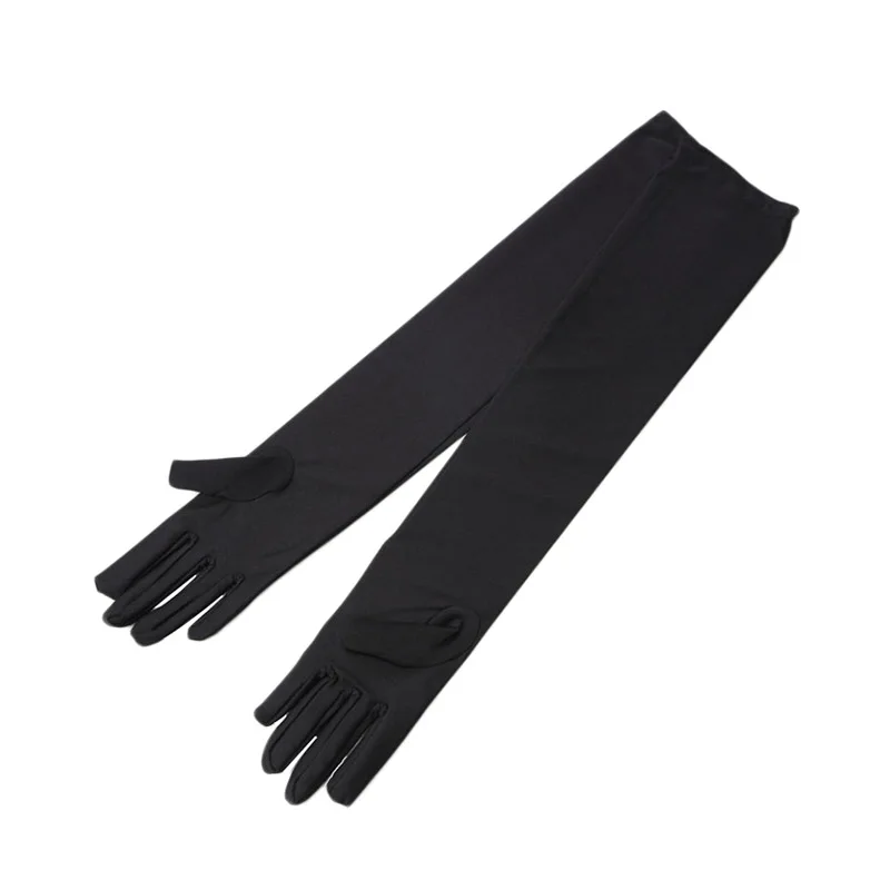 1 Pair of ladies summer sun protection gloves Thin long sleeves Anti-UV arm sleeve Spandex car bike driving | Автомобили и