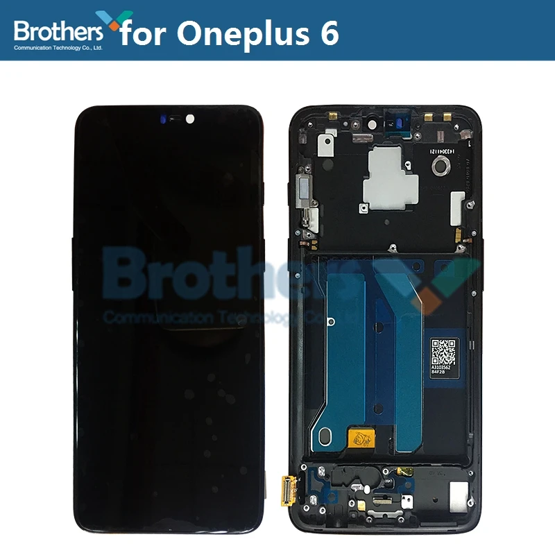 ЖК-экран для Oneplus 6, ЖК-дисплей для Oneplus 6, сенсорный экран в сборе, сенсорный дигитайзер, TFT экран, замена телефона, тестовая работа