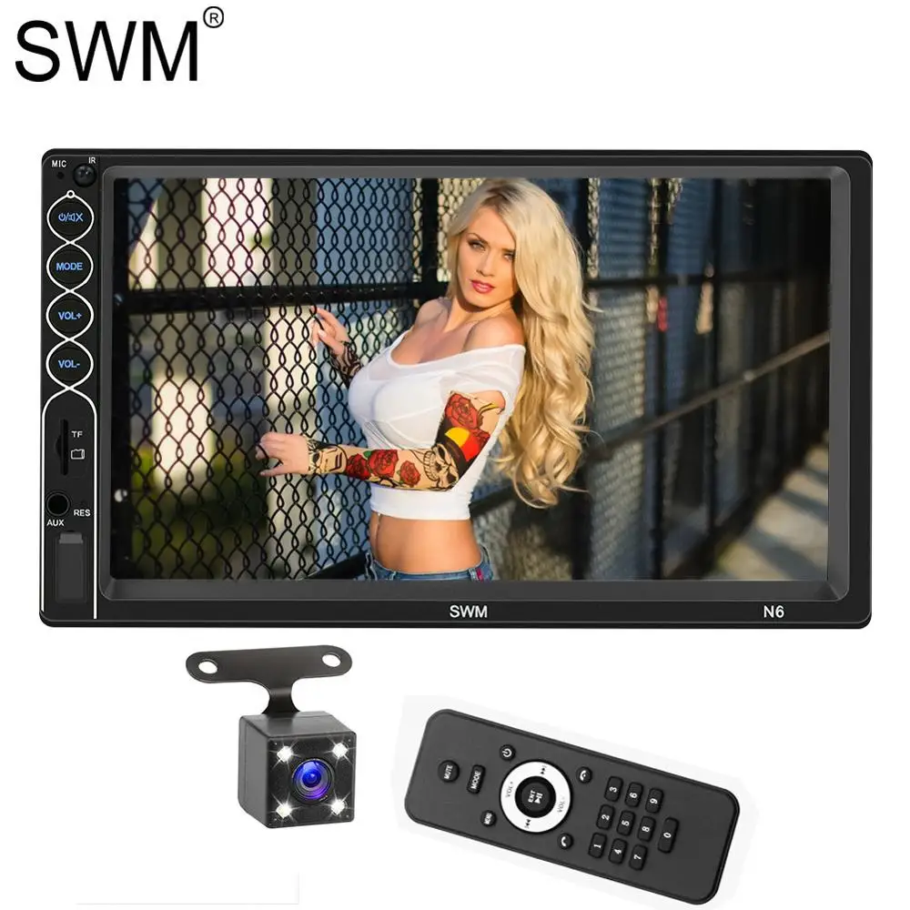 2 Din Автомобильный Радио 2din Авто стерео Мультимедийный Плеер XR Зеркало Ссылка для