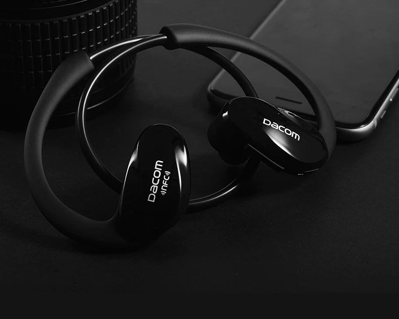 Dacom Athlete Bluetooth гарнитура для iPhone для samsung беспроводные наушники спортивные стерео наушники с HD микро NFC auriculares