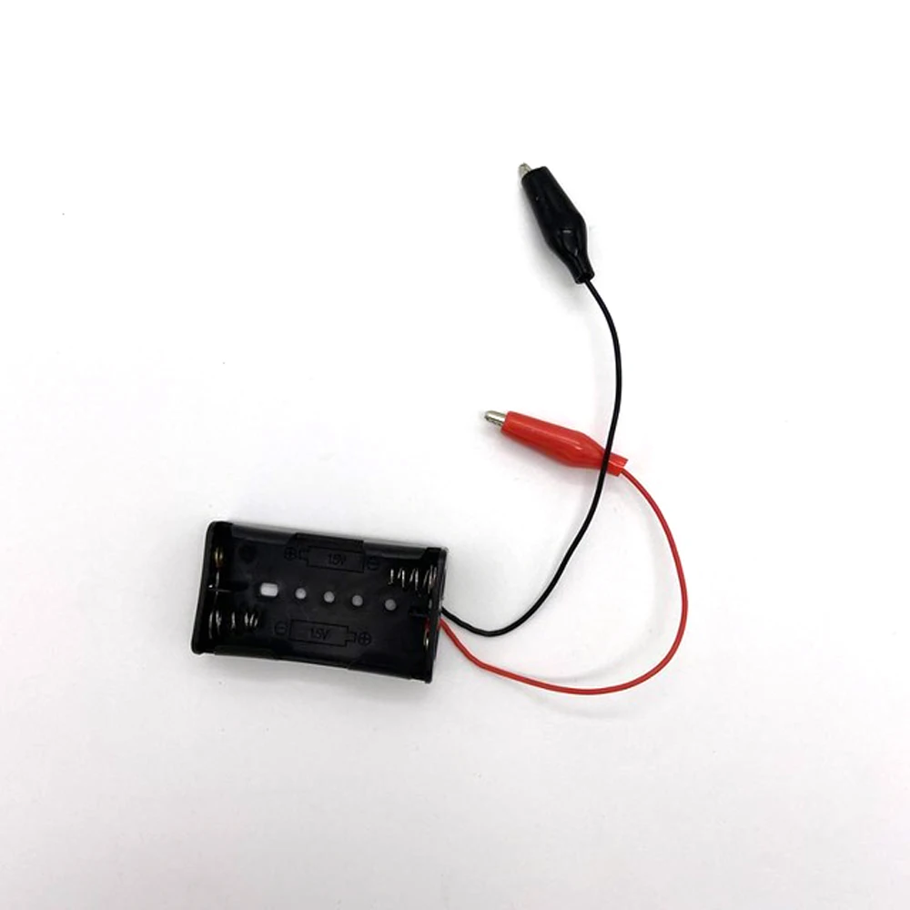 Чехол для аккумулятора размера AA/AAA футляр хранения батарей зажим с 2 разъемами