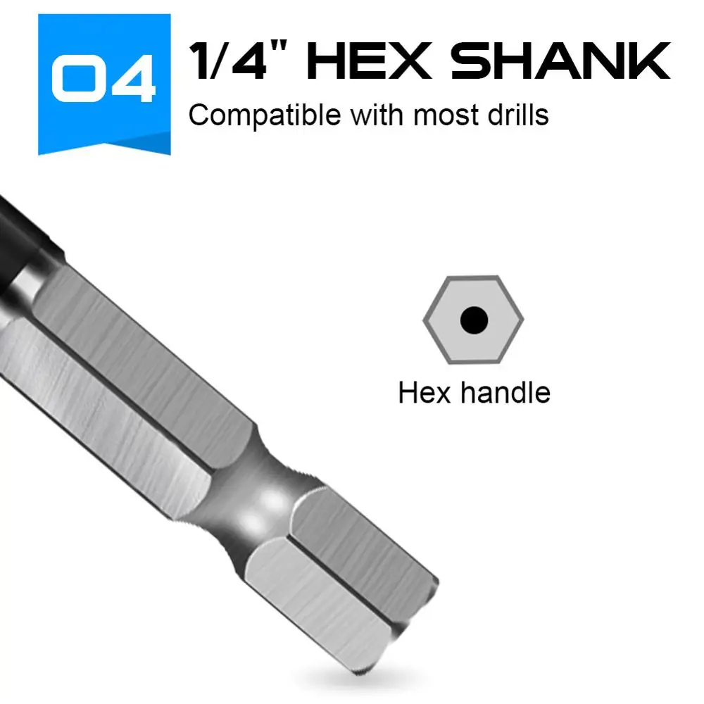 Сверло из быстрорежущей стали с титановым покрытием комбинированное