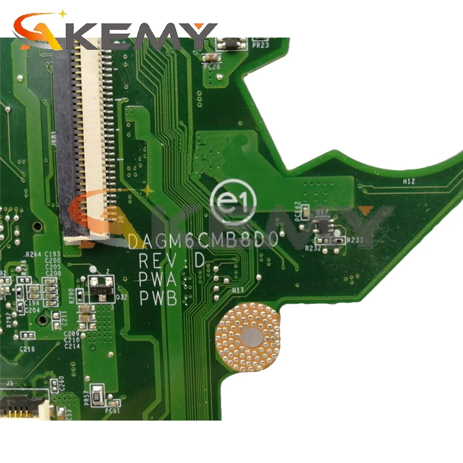 DAGM6CMB8D0 материнская плата для ноутбука Dell XPS L502X портативного компьютера с HM65 GT525M/540