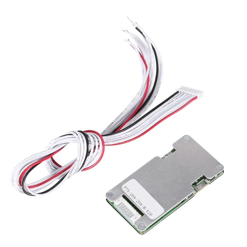 7S 24V 20A Lithium Li-Ion Lifepo4 18650 Battery Bms Pcb Pcm Protection Board With Balance For E-Bike Electric Scooter | Электроника