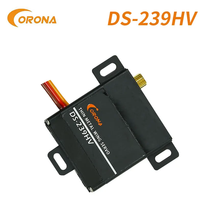 Corona DS239HV 7 4 V 0.13sec цифровой тонкий сервопривод крыла (металлический Шестерни) 6