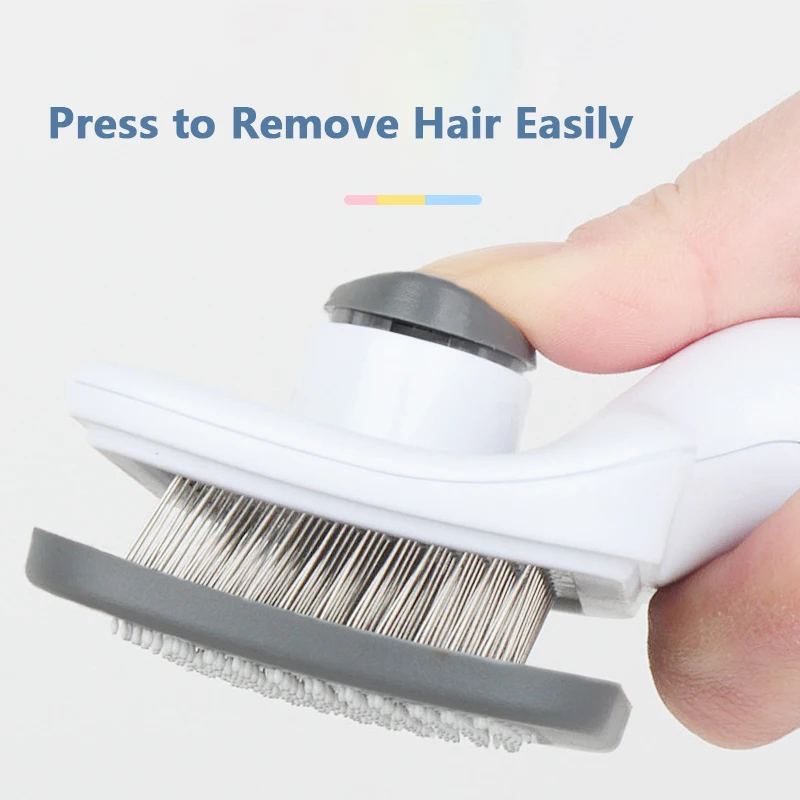 

Dog Cat Comb Brush Needle Pet Hair Brush For Puppy Small Dog Hair Remover Pets Beauty Grooming Tool Pet Products Hair Remover