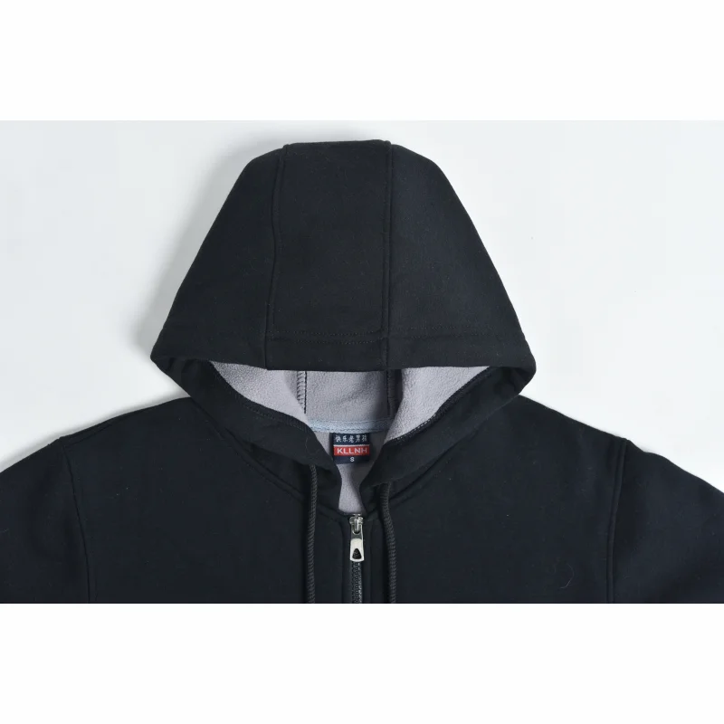 Толстовка на молнии с логотипом заказ брендовая вышивкой для мужчин и женщин