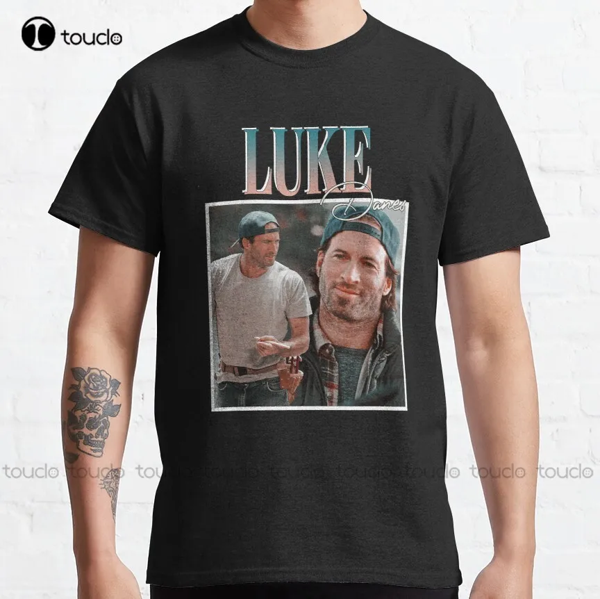 

Luke Danes Classic T-Shirt Men Tshirt Custom Aldult Teen Unisex Digital Printing Tee Shirt Fashion Funny New Xs-5Xl Classic