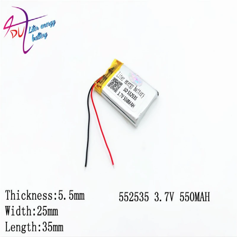 503443 503545 3 7 в перезаряжаемая литий-полимерная батарея 550 мАч Mp3/4/5 Bluetooth Радио